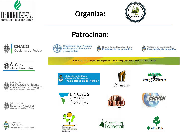 Patrocinio y auspicios